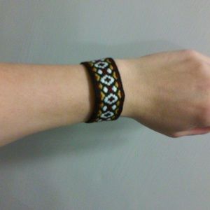 Bracelet Bohemian Hippy Vintage Trim Chirp!